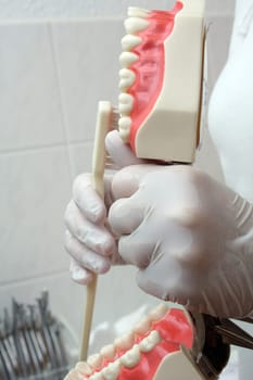 Brushing your teeth properly