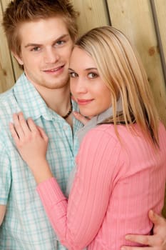 Couple in love - happy enjoy summer and sun