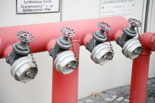 Fire brigade connection