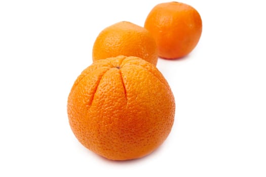 Orange isolated on a white background