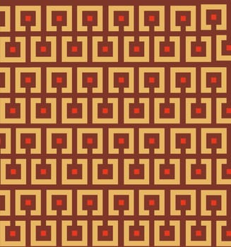 A geometric pattern of squares
