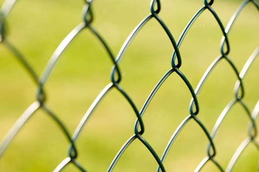 Wire mesh fence