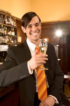 Man at the bar