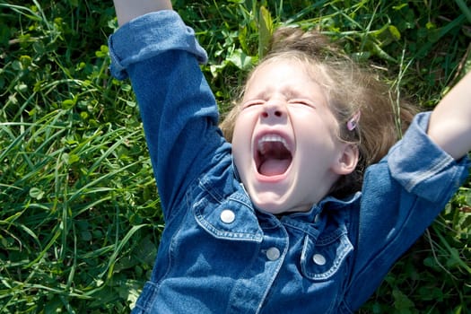 Child is happy