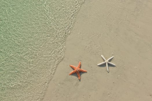 Idyllic summer vacation background with copy space