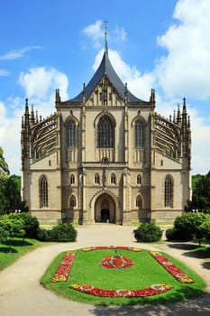 Czech Republic - St. Barbora cathedral in Kutna Hora