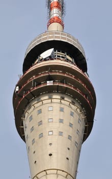 Dresden TV Tower with Tower Coffee