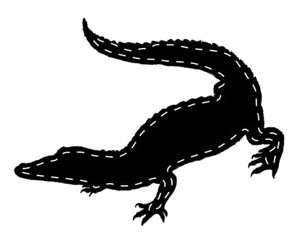 Crocodile leather