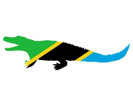 Nile Crocodile Tanzania