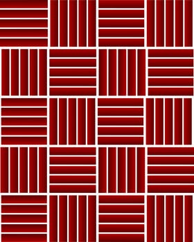 Horizontal and vertical stripes