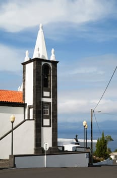 Church of St. Antao in Ribeirinha, Pico islnd, Azores