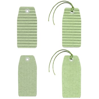 A paper tag or label or sticker