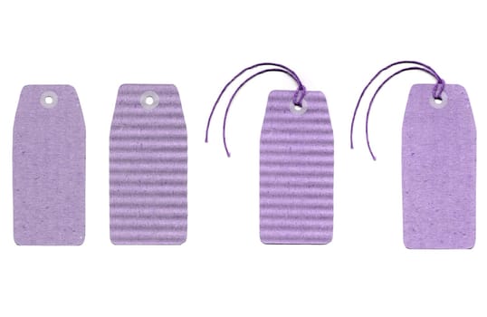 A paper tag or label or sticker