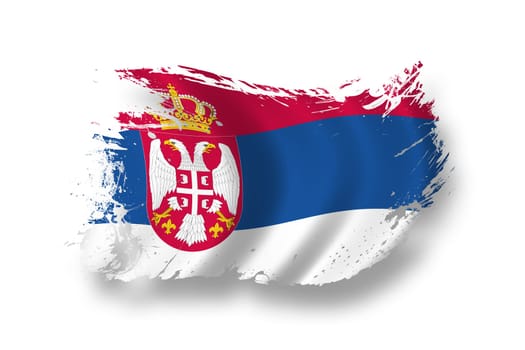Flag of Serbia