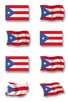 Flag of Puerto Rico