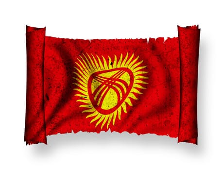 Flag of Kyrgyzstan