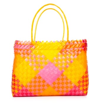 colorful bag isolated on a white background