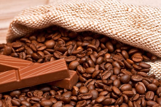 Coffee and chocolate