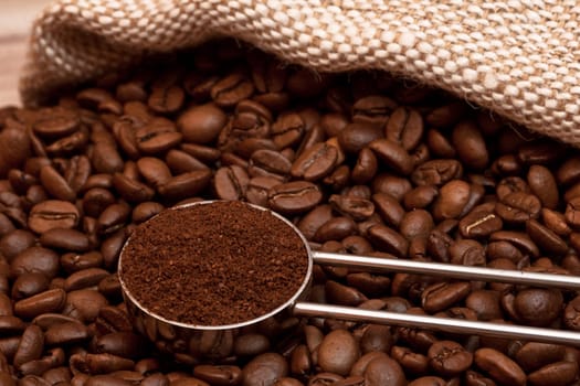 Coffee bean bag