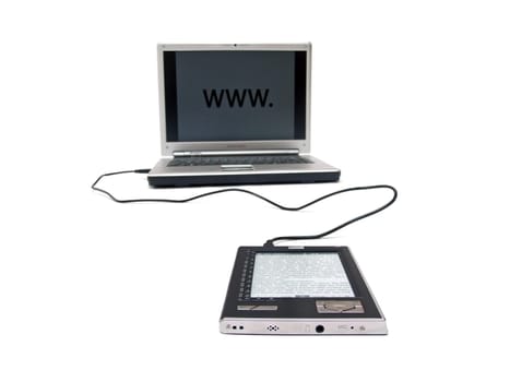 an eBook reader
