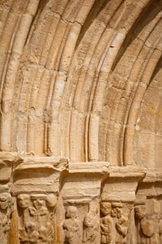 Architectural detail. Ermita del Santo Cristo, Labastida, Alava, Spain