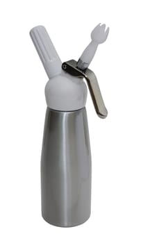 Siphon de cuisine for hot and cold cream, emulsion, chantilly