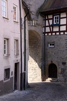 The Schwibbogentor - also Hohenstaufentor - is a gate building of the High Medieval Palatinate in Bad Wimpfen.