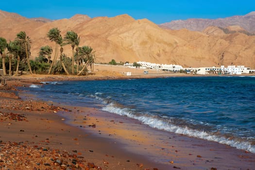 Bedouin beach in Dahab