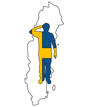 Swedish salute