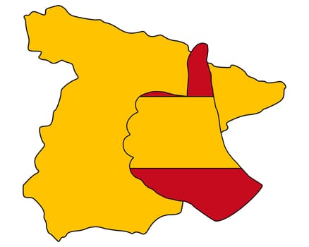 Spanish hand sign
