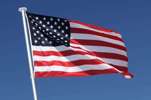 Rippled US Flag