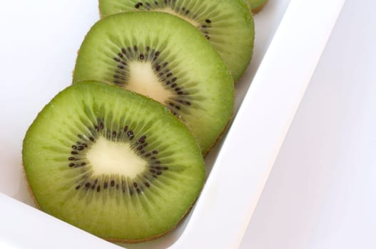 Kiwi on a tray