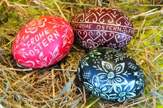 painted Easter eggs
