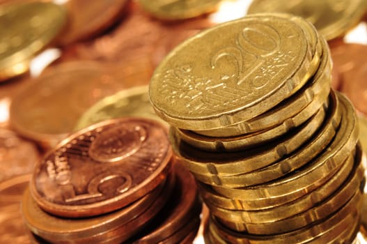 Eurocent coins