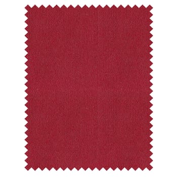 A fabric sample isolated over white background