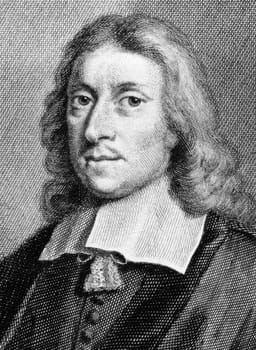 Johan Meerman (1624-1681) on engraving from the 1700s. Dutch mayor of Leiden and ambassador in England. Engraved by J. Houbraken.