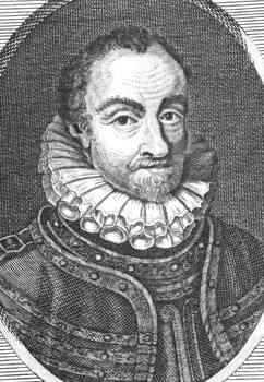 William I, Prince of Orange aka William the Silent (1533-1584) on engraving from the 1800s. Leader of the Dutch revolt against the Spanish setting off the 80 Years War that resulted in the formal independence of the United Provinces in 1648.
