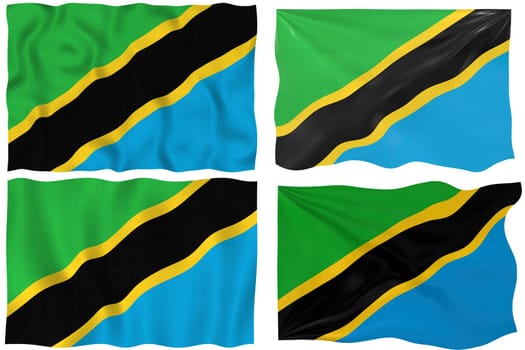 Great Image of the Flag of Tanzania