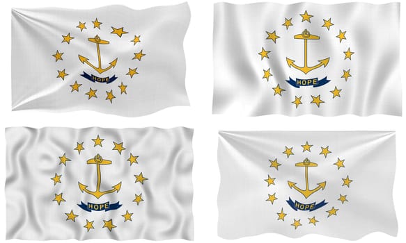 Great Image of the Flag of Rhode island