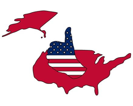American hand signal