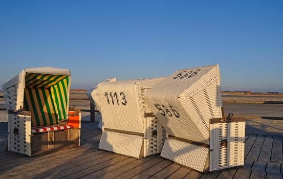 Beach chairs