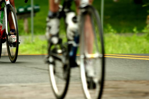A Bicycle road race