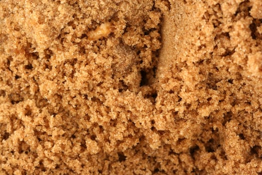 A Brown sugar background macro