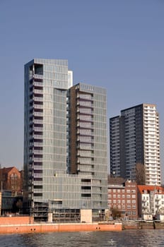 High-rise buildings in Hamburg