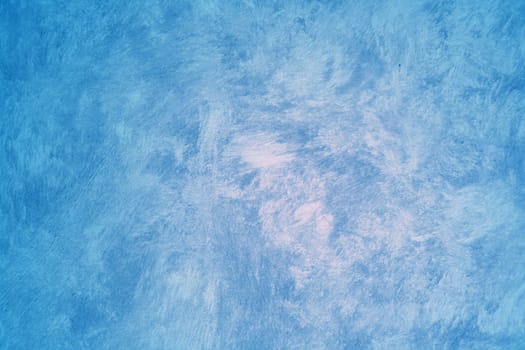 a Blue Faux Painted wall