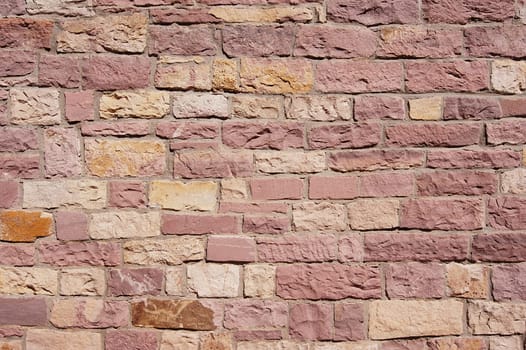 Buntsanstein Wall