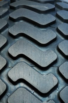 Truck tire tread macro background