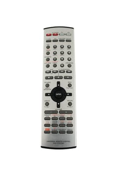 A Universal TV remote control isolated on white
