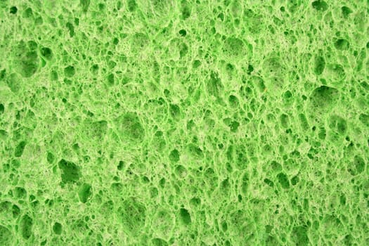 Green sponge textured background