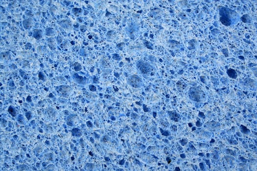 Blue sponge textured background